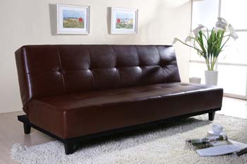 Picoult Sofa Bed in Brown