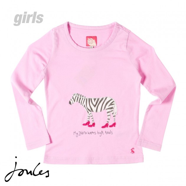 Girls Joules Junior Gilda Long Sleeve T-Shirt -