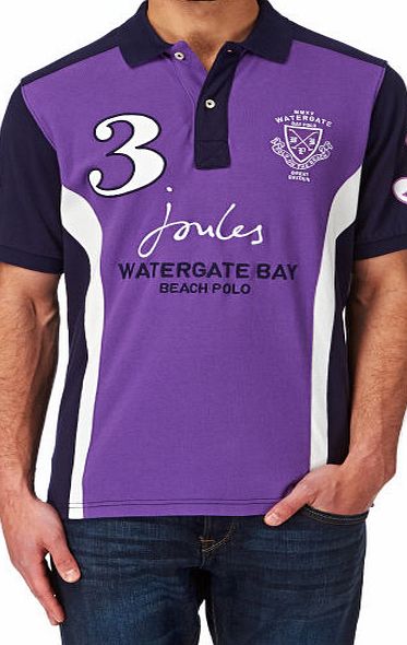 Joules Mens Joules Watergate Polo Shirt - Purple