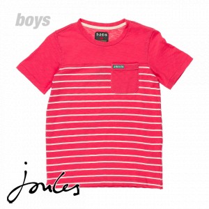 T-Shirts - Joules Junior Ahoy T-Shirt - Red