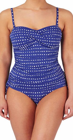 Joules Womens Joules Delphine Swimsuit - Blue Spot