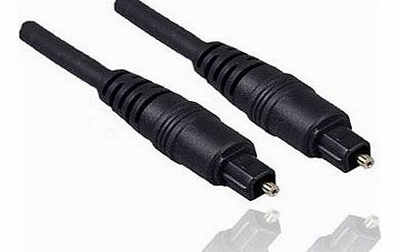 JSG Accessories 2M Toslink Spdif Digital Audio Fibre Optical Cable 2M Long