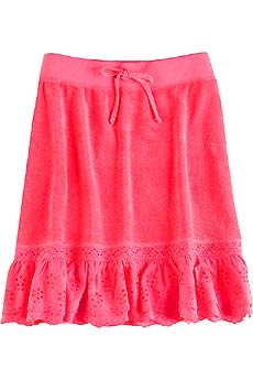 Juicy Couture Broderie Anglaise trim skirt