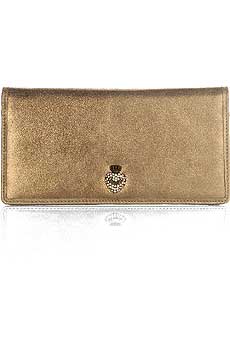 Juicy Couture Metallic Leather Wallet