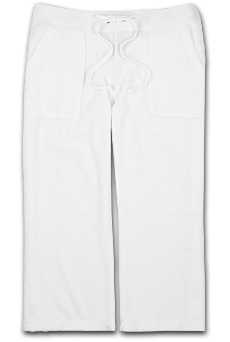 Juicy Couture Terrycloth cropped pants
