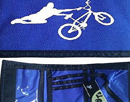 Juicy Ts BMX WALLET blue URBAN freestyle street jump 1 BNWT GREAT GIFT - T shirt in shop( Blue Dark Blue)