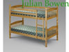 Julian Bowen 2`6and#34; Small Single Lincoln Bunk Bunk Bed