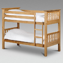 Barcelona bunk bed with mattress
