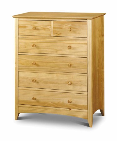 Barcelona Natural Pine 4+2 Chest of Drawers
