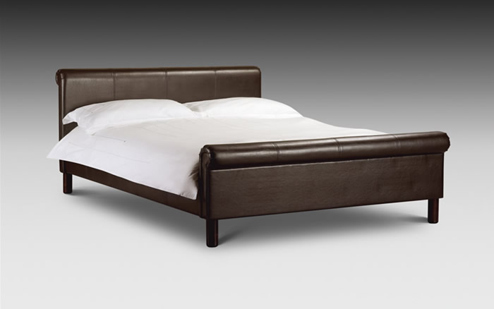 Julian Bowen Beds Chester 4ft 6 Double Leather Bed