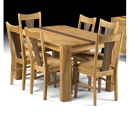 Chessington Oak Rectangular Dining Set