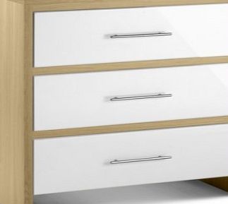 Julian Bowen GRADE A2 - Julian Bowen Stockholm 3 Drawer Chest