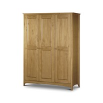 Julian Bowen Kendal Pine 3 Door Wardrobe