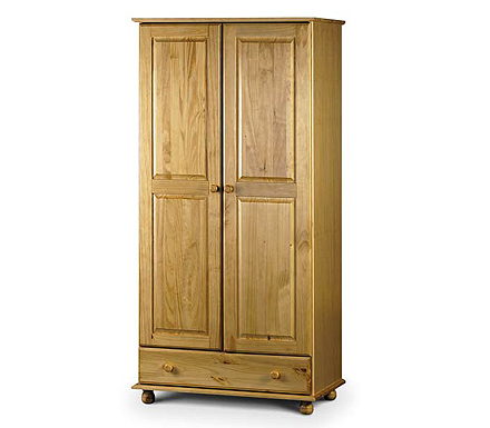 Julian Bowen Pickwick Pine combination wardrobe