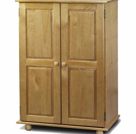 Julian Bowen Pickwick Solid Pine Short Wardrobe