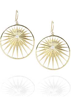 Julie Sandlau Sunburst hoop earrings