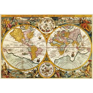 Jumbo Historical World Map 3000 Piece Jigsaw Puzzle