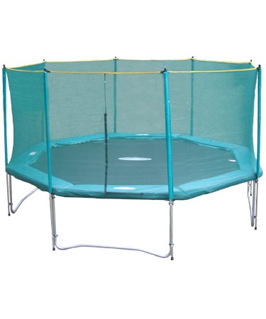 From 12ft to 15ft Super-Safe 8 Sided Trampolines