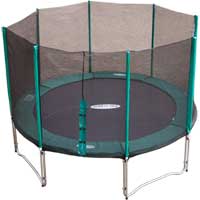 Jump for Fun Trampolines 10ft Super Jump Trampoline and Safety Net