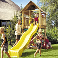 Jungle Gym Cabin Kit With Timber