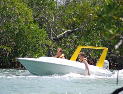 Jungle Speedboat Tour Cancun Jungle Adventure Tour