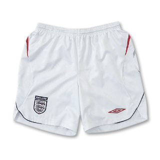 Junior sizes Umbro 08-09 England away shorts - Kids