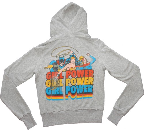 Girl Power Ladies Hoodie from Junk Food