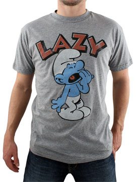 Grey Lazy T-Shirt