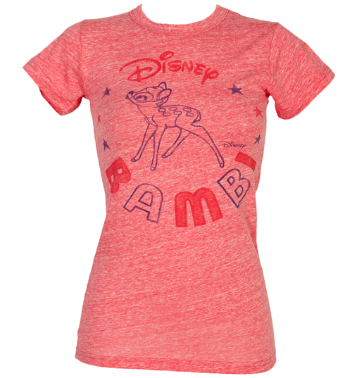 Ladies Bambi Triblend T-Shirt from Junk Food