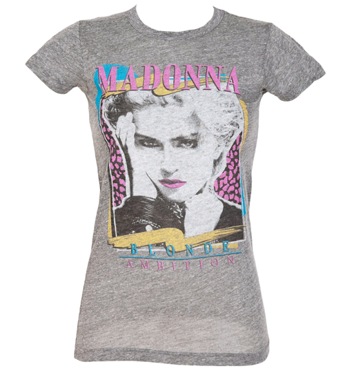 Ladies Madonna Blonde Ambition Tri-blend T-Shirt