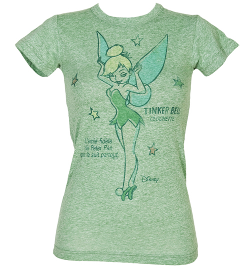 Ladies Tinkerbell Triblend T-Shirt from Junk Food