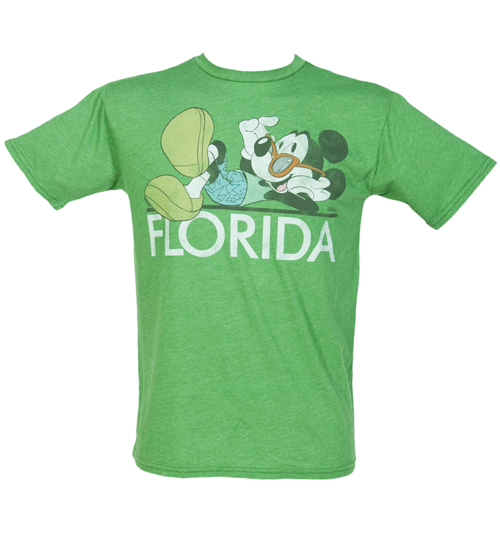 Junk Food Mens Mickey Mouse Florida T-Shirt from Junk