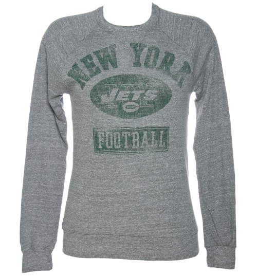 Mens New York Jets NFL Grey Pullover from