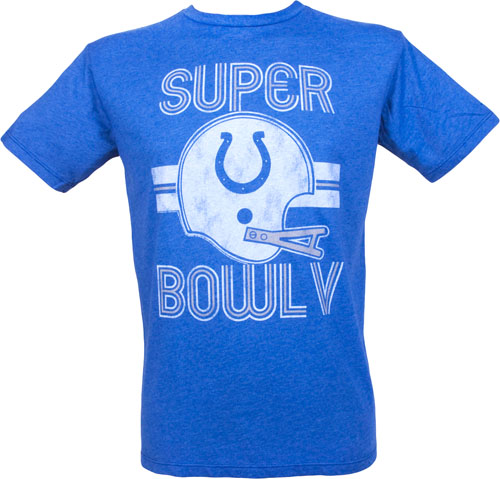Junk Food Mens NFL Baltimore Colts Superbowl T-Shirt