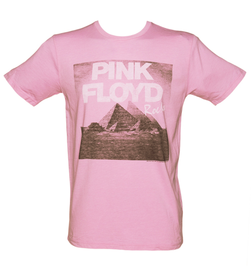 Mens Pink Pink Floyd T-Shirt from Junk Food