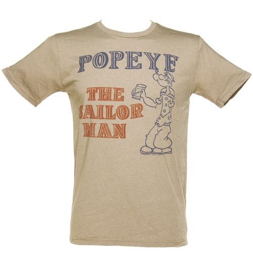 Mens Popeye The Sailor Man T-Shirt from