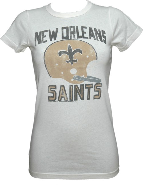 New Orleans Saints Ladies NFL T-Shirt from Junk Food