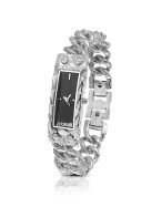 Just Cavalli New 6 Small - Stainless Steel Chain Bracelet Watch