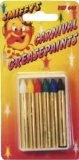 Just For Fun Greasepaint Sticks (pack of 6) - Assorted Colours