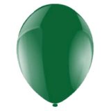 Latex 11 inch Crystal Balloons (bag of 50) - Celebration Green