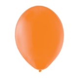 Latex 11 inch Premium Balloons (bag of 50) - Citrus Orange