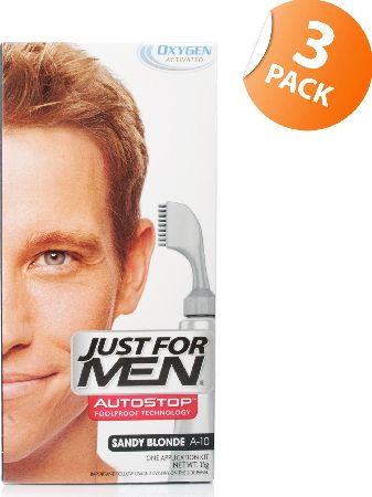 Just For Men, 2102[^]0105414 Autostop Hair Colour Sandy Blonde