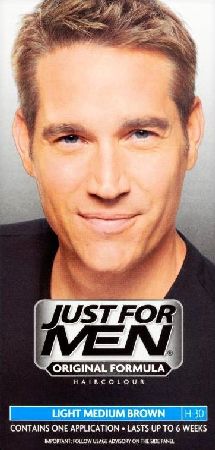 Just For Men, 2102[^]0106139 Hair Colour Light Medium Brown