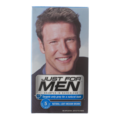 For Men Shampoo-In Haircolour Light-Medium Brown 2 For andpound;10