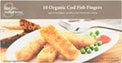 Just for Seafood Lovers Organic Cod Fish Fingers