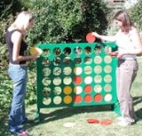 BIG 4 - GIANT VERSION OF CONNECT 4 TABLE GAME IN WOOD