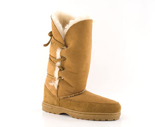 Just Sheepskin Mid High Casual Boot