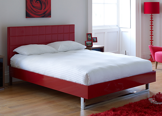 JUSTWISE GROUP LTD Double Toscana Bedstead - Red