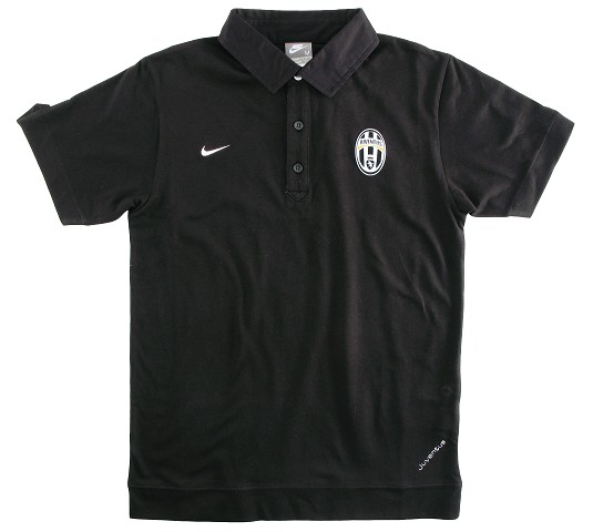 Juventus Nike 07-08 Juventus Polo shirt (Black)