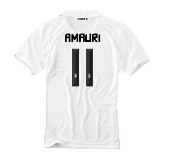 Juventus Nike 2010-11 Juventus Nike Away Shirt (Amauri 11)
